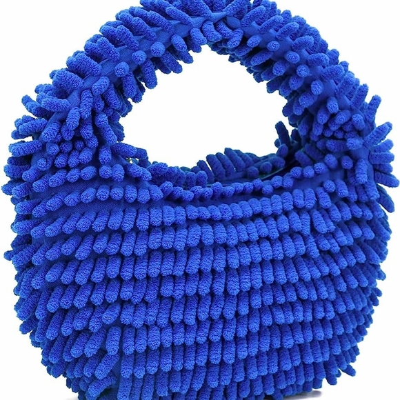 Fluffy Tote Bag, Cute Plush Purse for Women - Picture 8 of 9